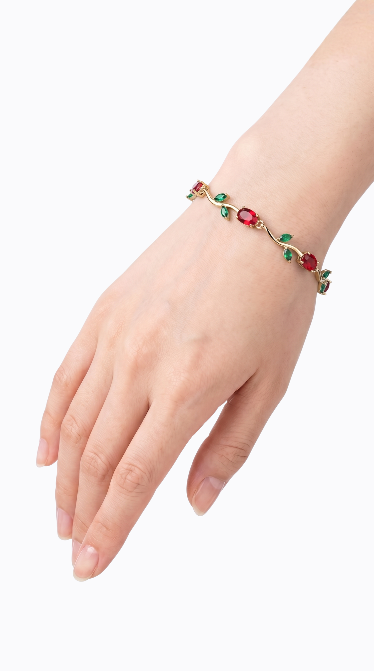 Red Tulip Bracelet