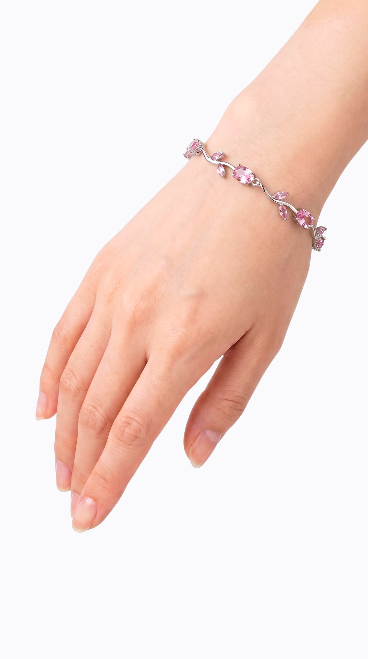 Pink Tulip Bracelet