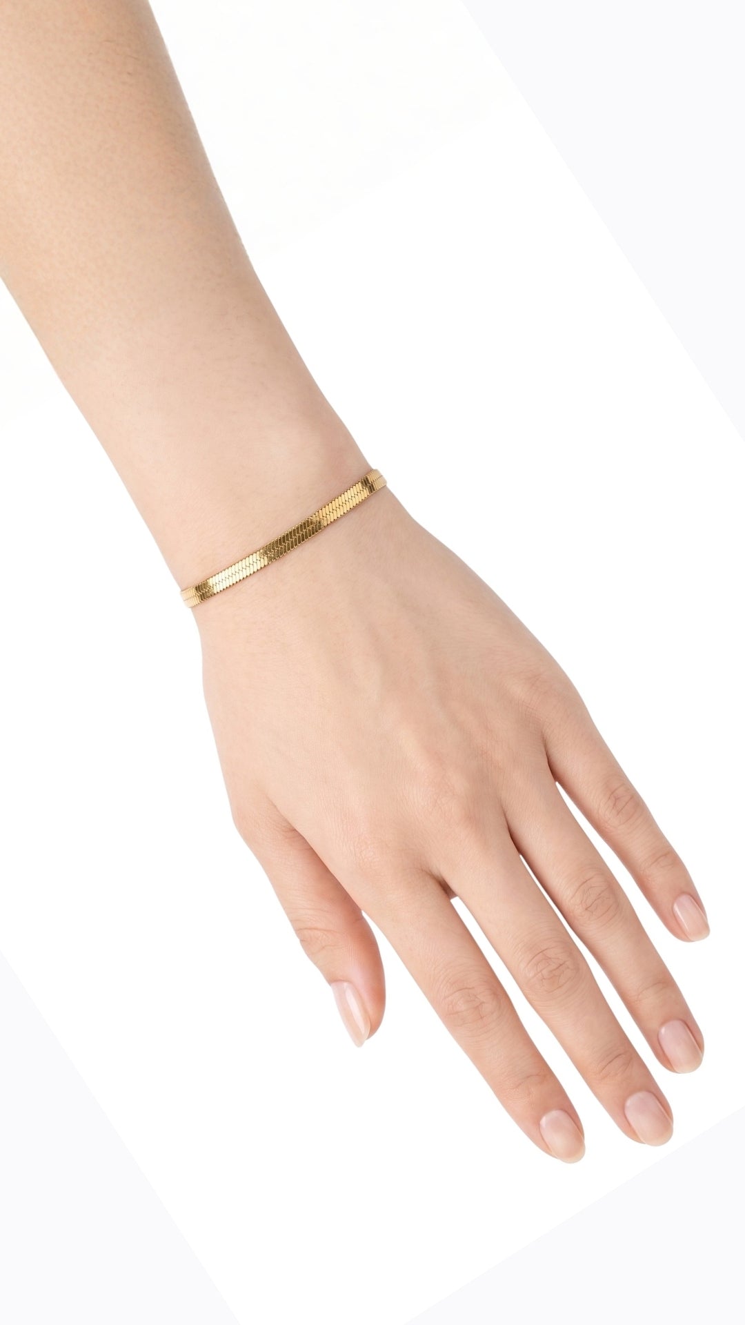 Golden Snake Chain Bracelet