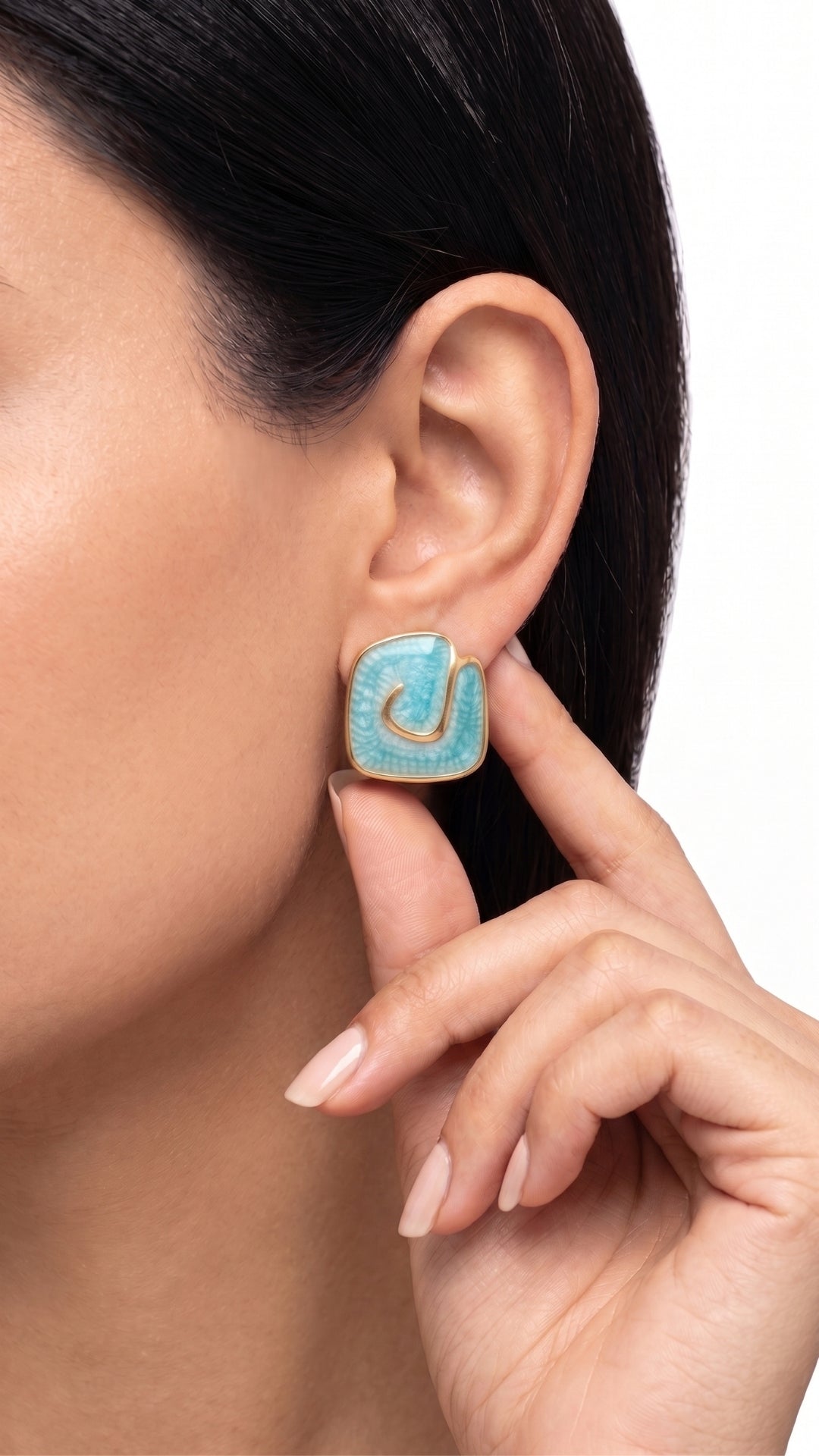 Ocean Wave Earrings