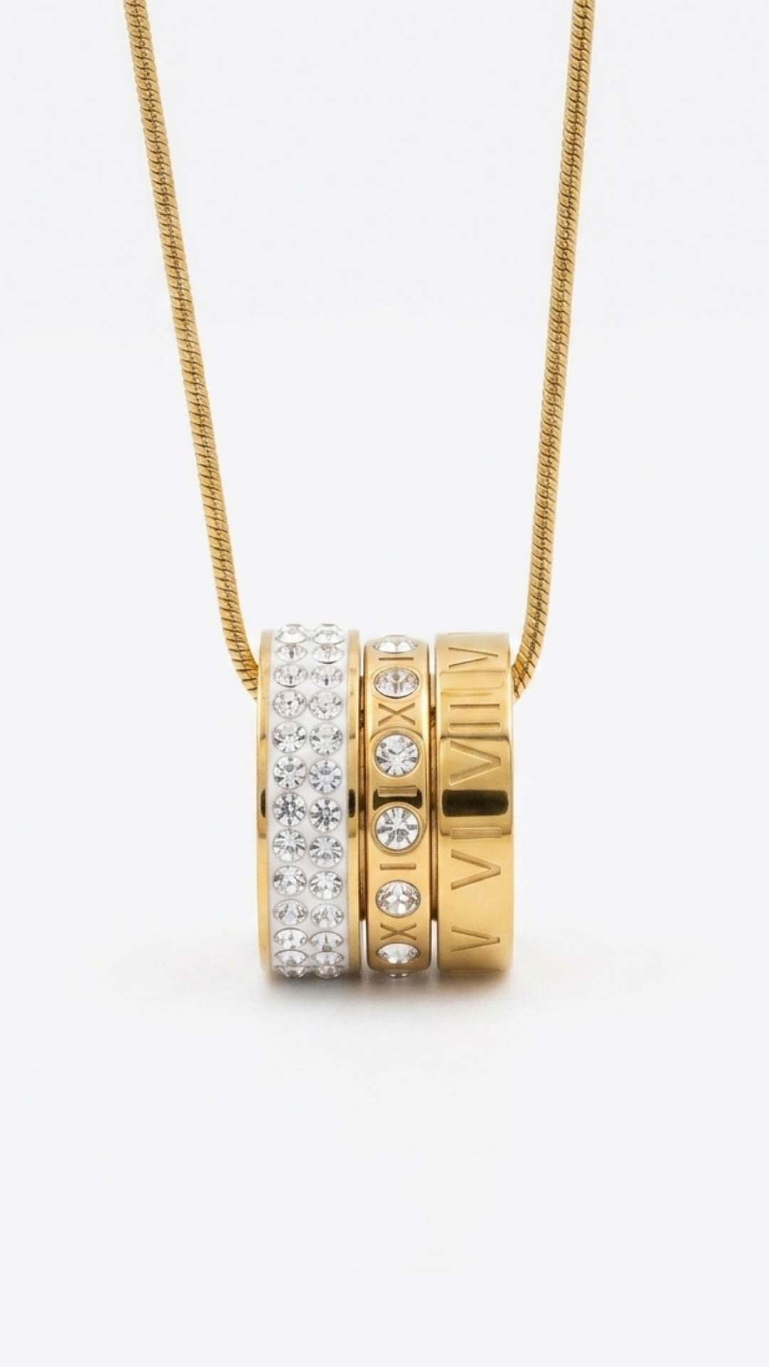 Roman Stack Pendant