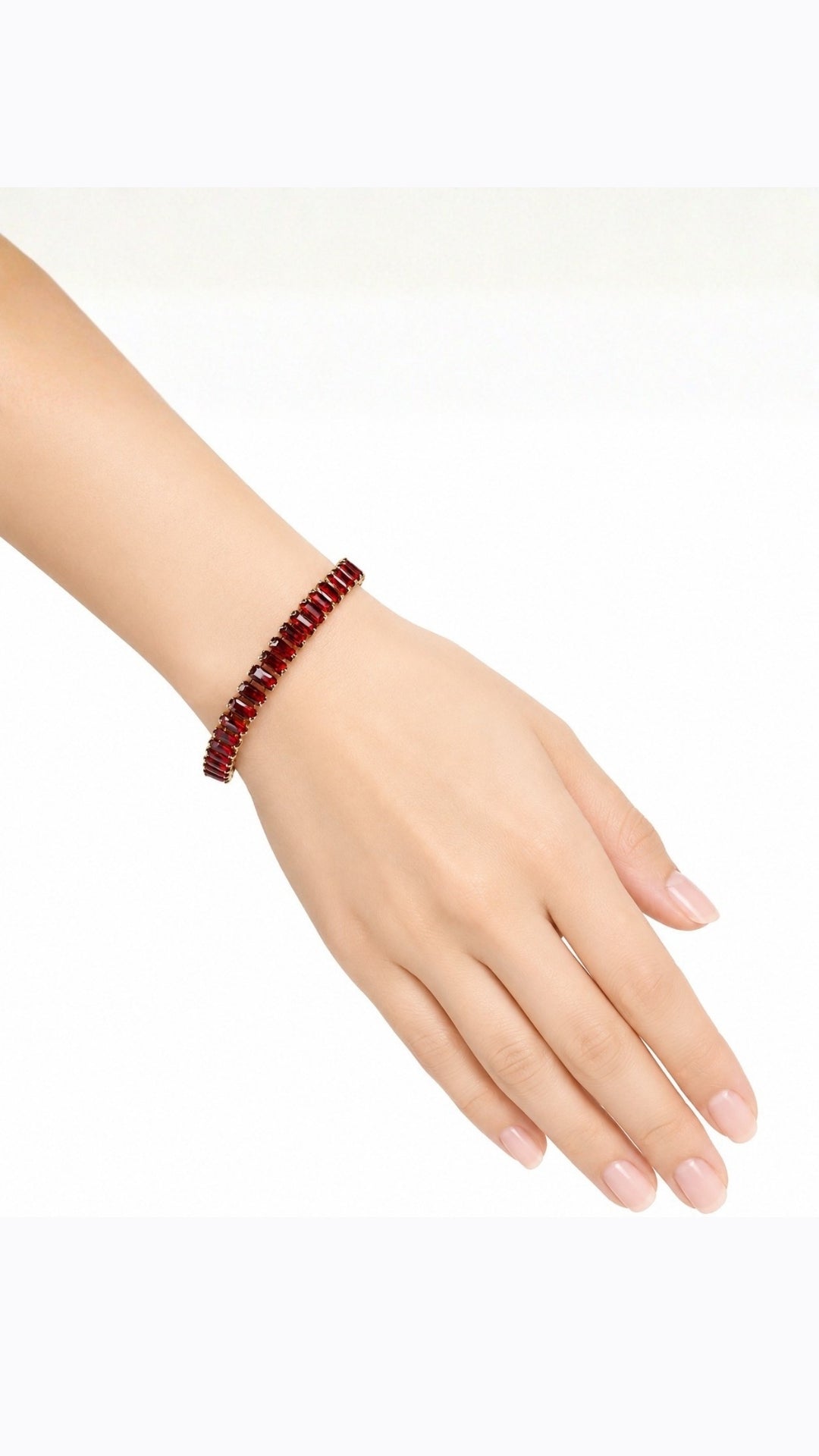 Golden Grace Tennis Bracelet