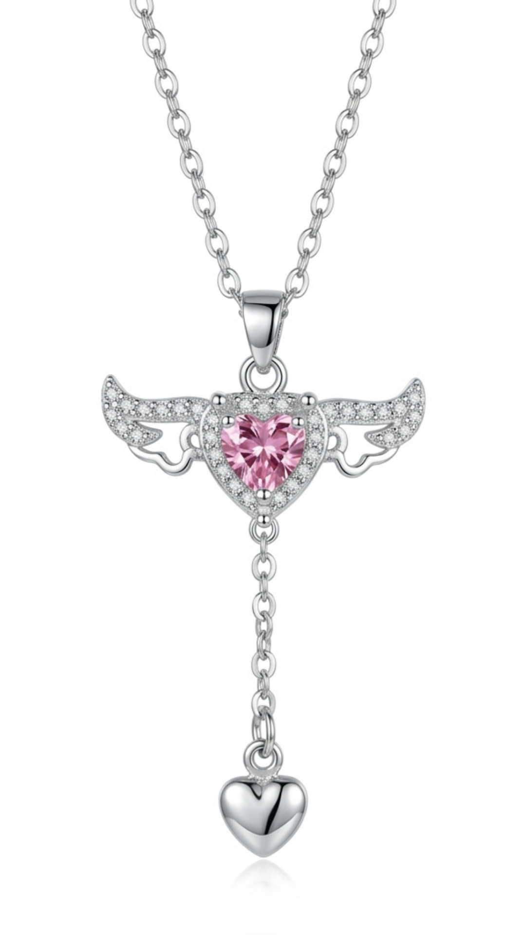 Angel Fidget Heart Pendant