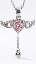 Angel Fidget Heart Pendant
