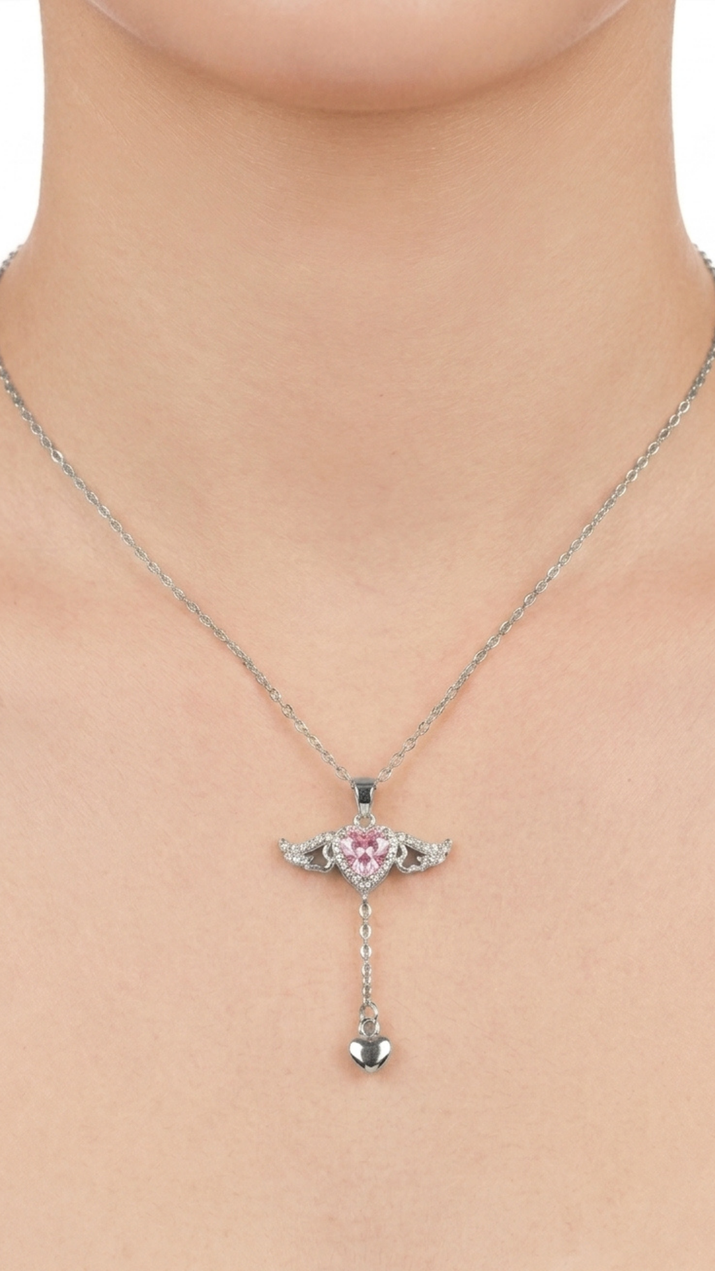 Angel Fidget Heart Pendant