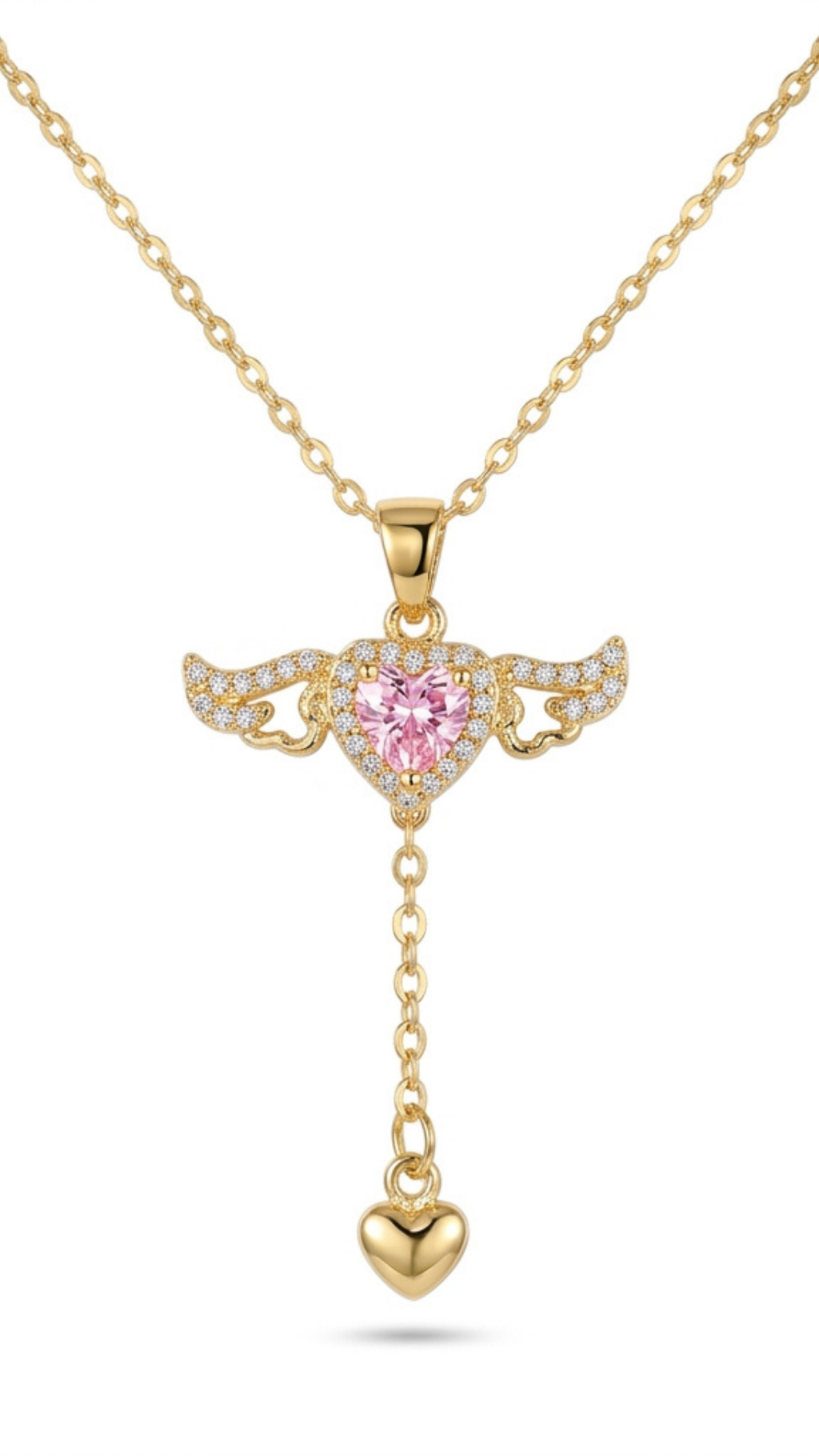 Angel Fidget Heart Pendant