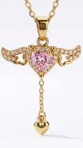 Angel Fidget Heart Pendant