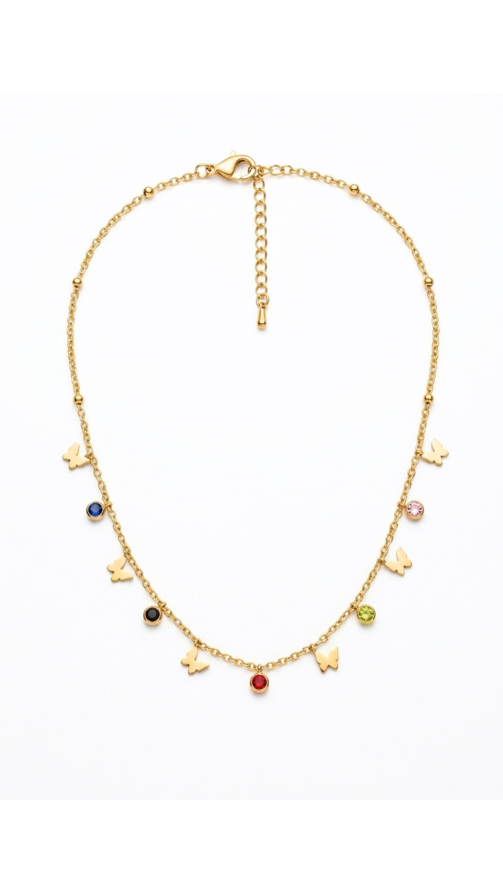 Butterfly Garden Necklace