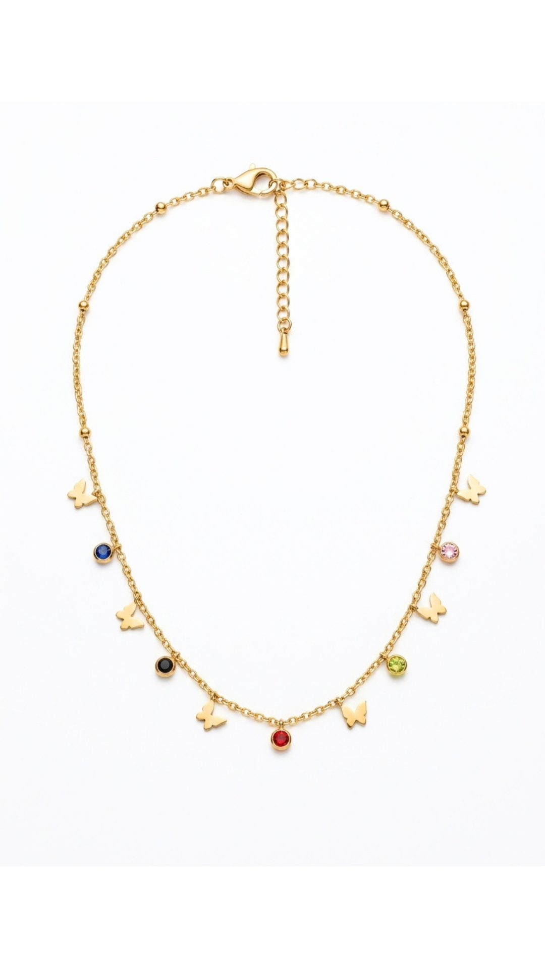 Butterfly Garden Necklace