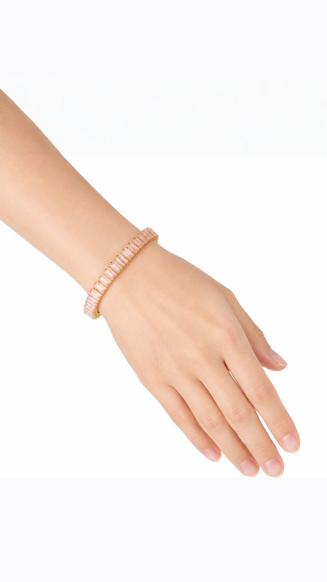 Golden Grace Tennis Bracelet