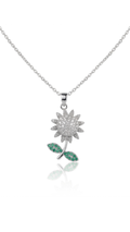 Sunflower Fidget Pendant