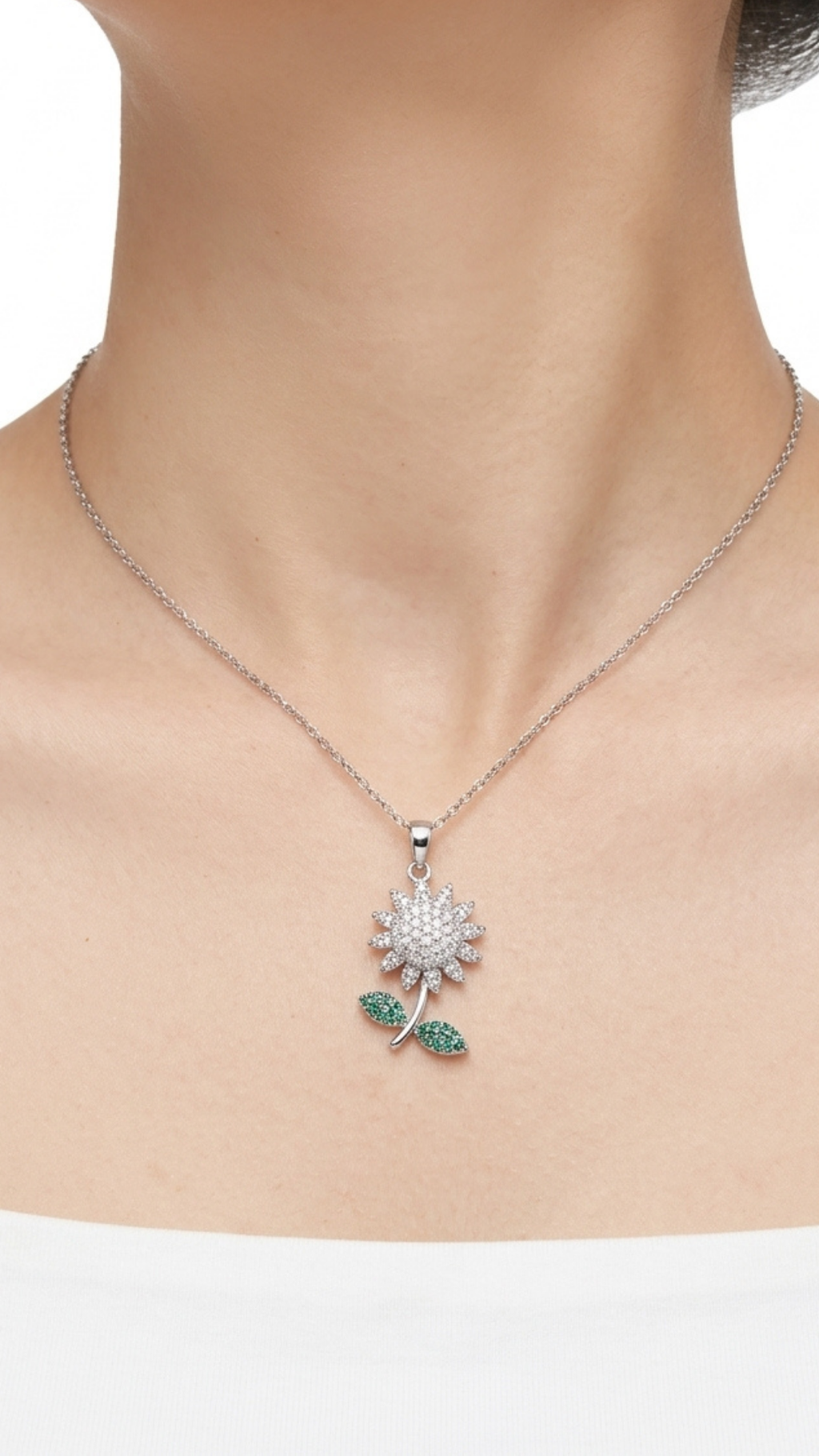 Sunflower Fidget Pendant