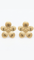 Golden Blossom Earrings