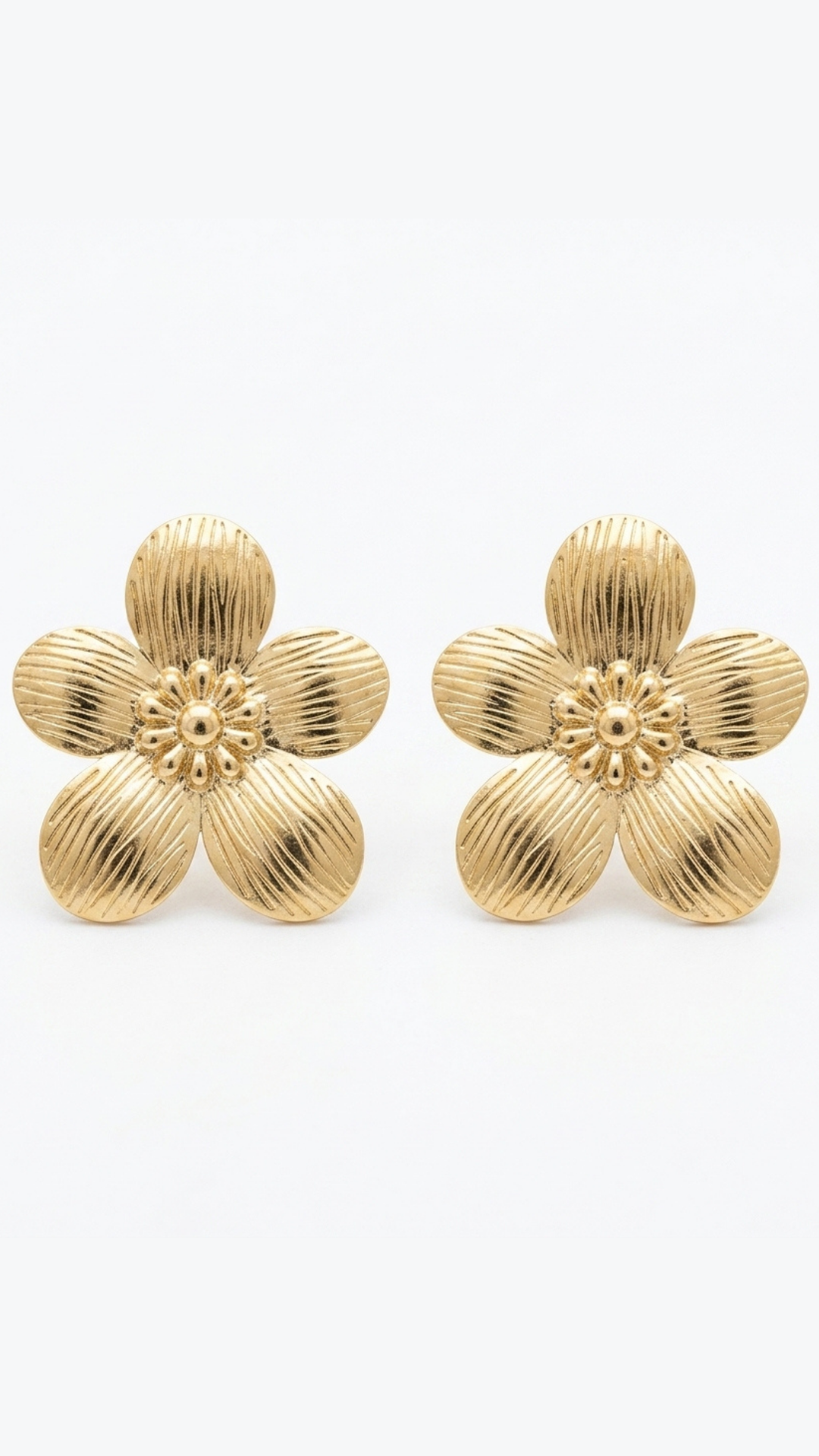 Golden Blossom Earrings