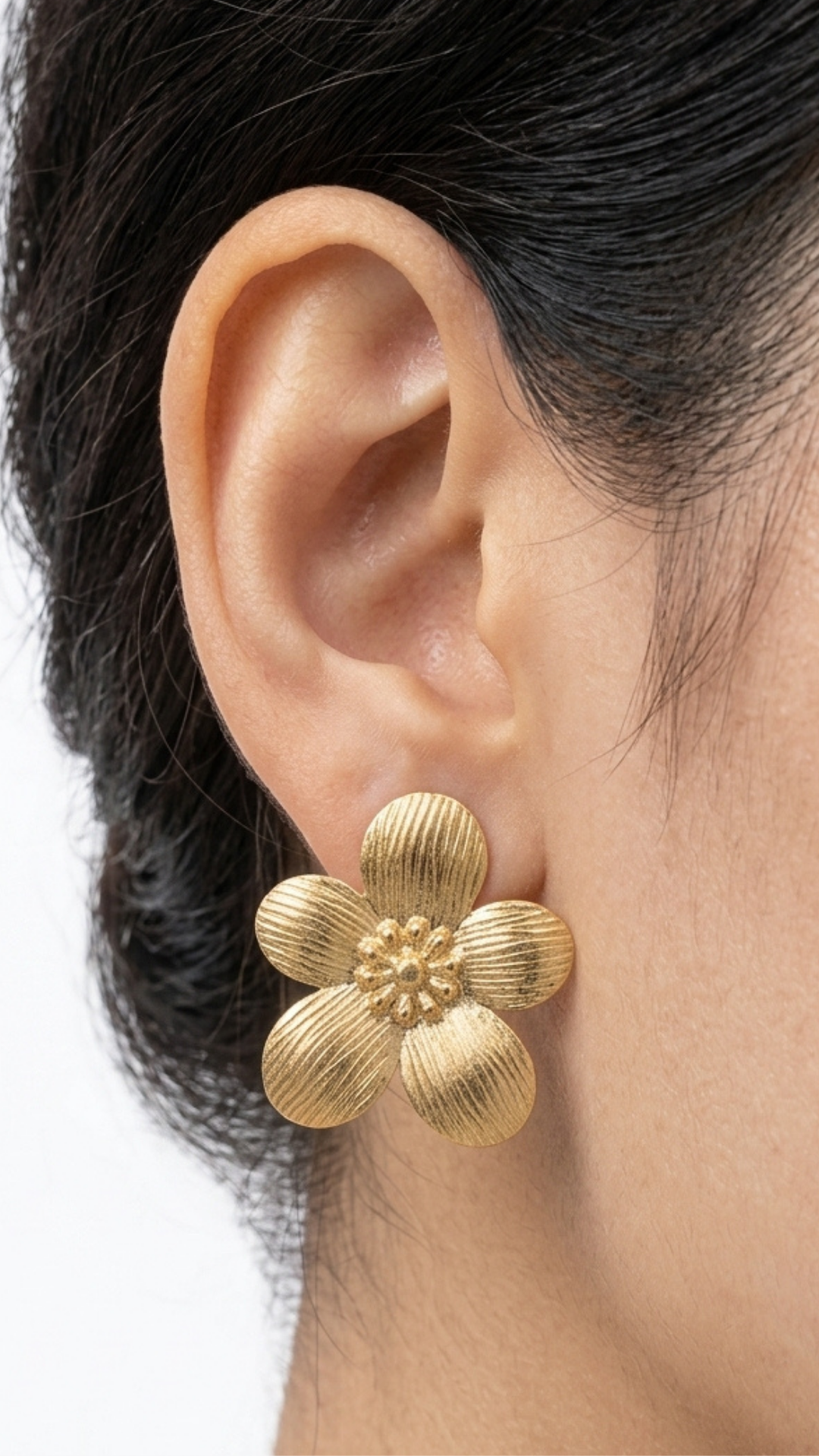 Golden Blossom Earrings