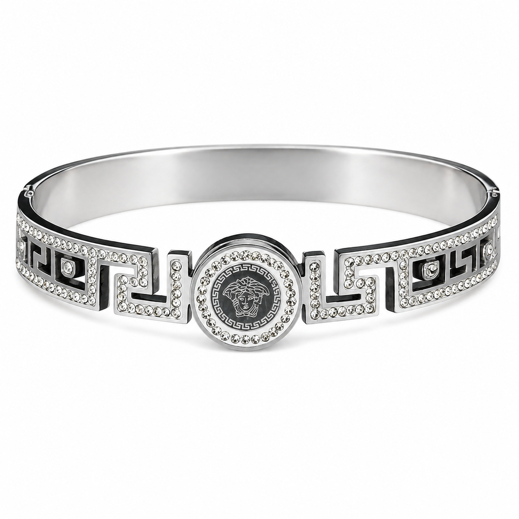 Imperial Medallion Cuff Silver