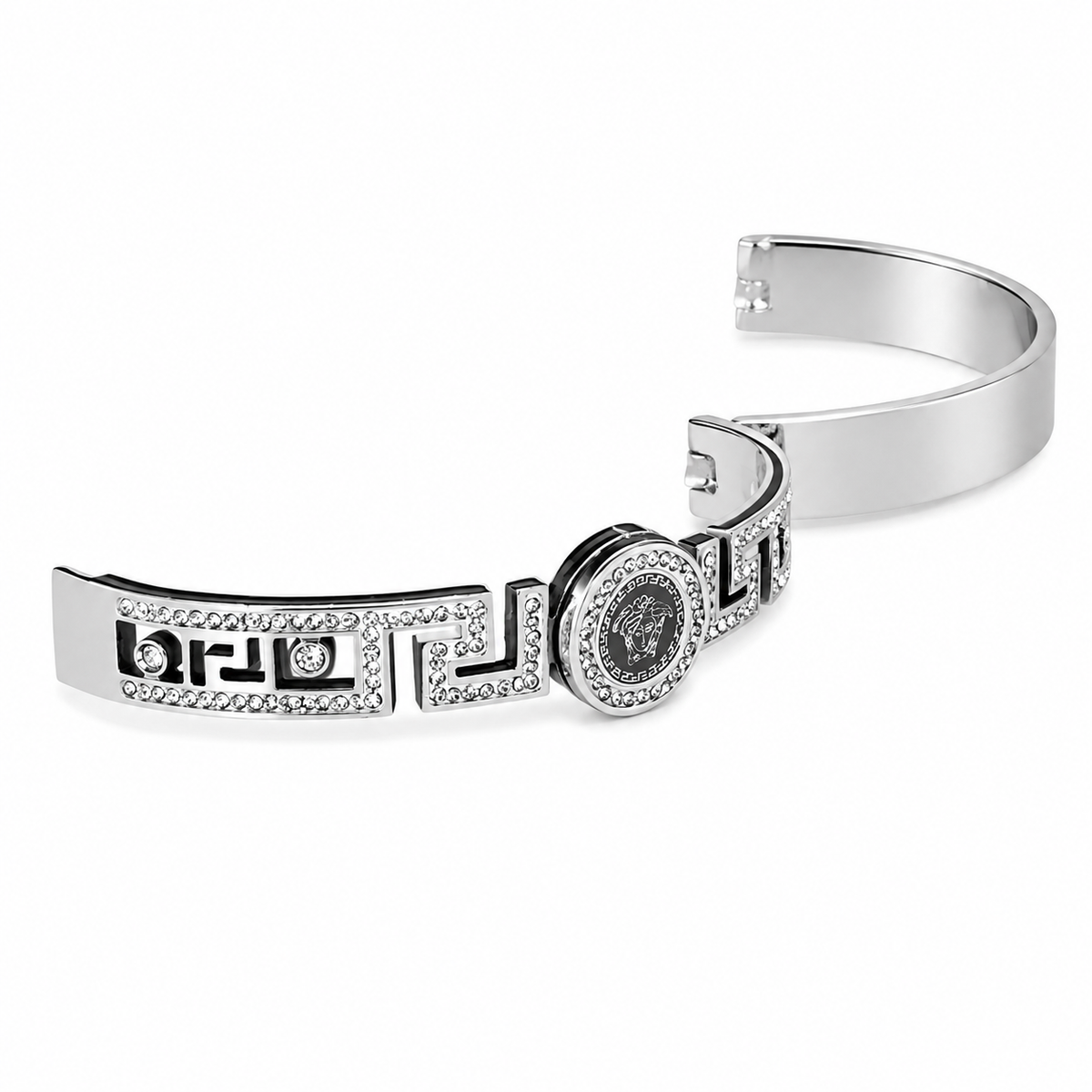 Imperial Medallion Cuff Silver