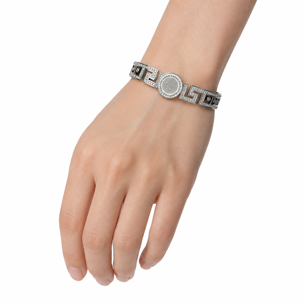 Imperial Medallion Cuff Silver