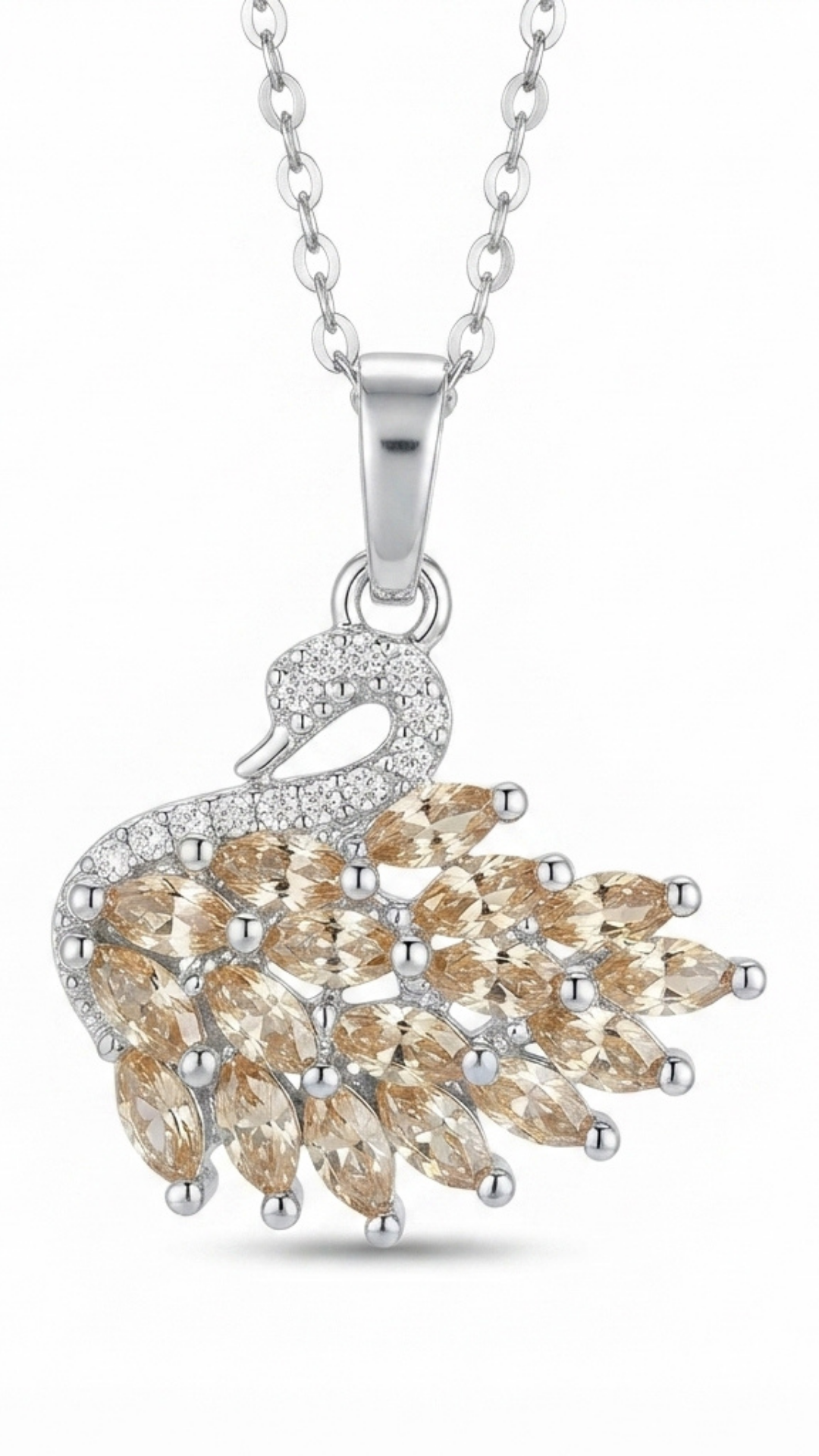 Celestial Swan Pendant