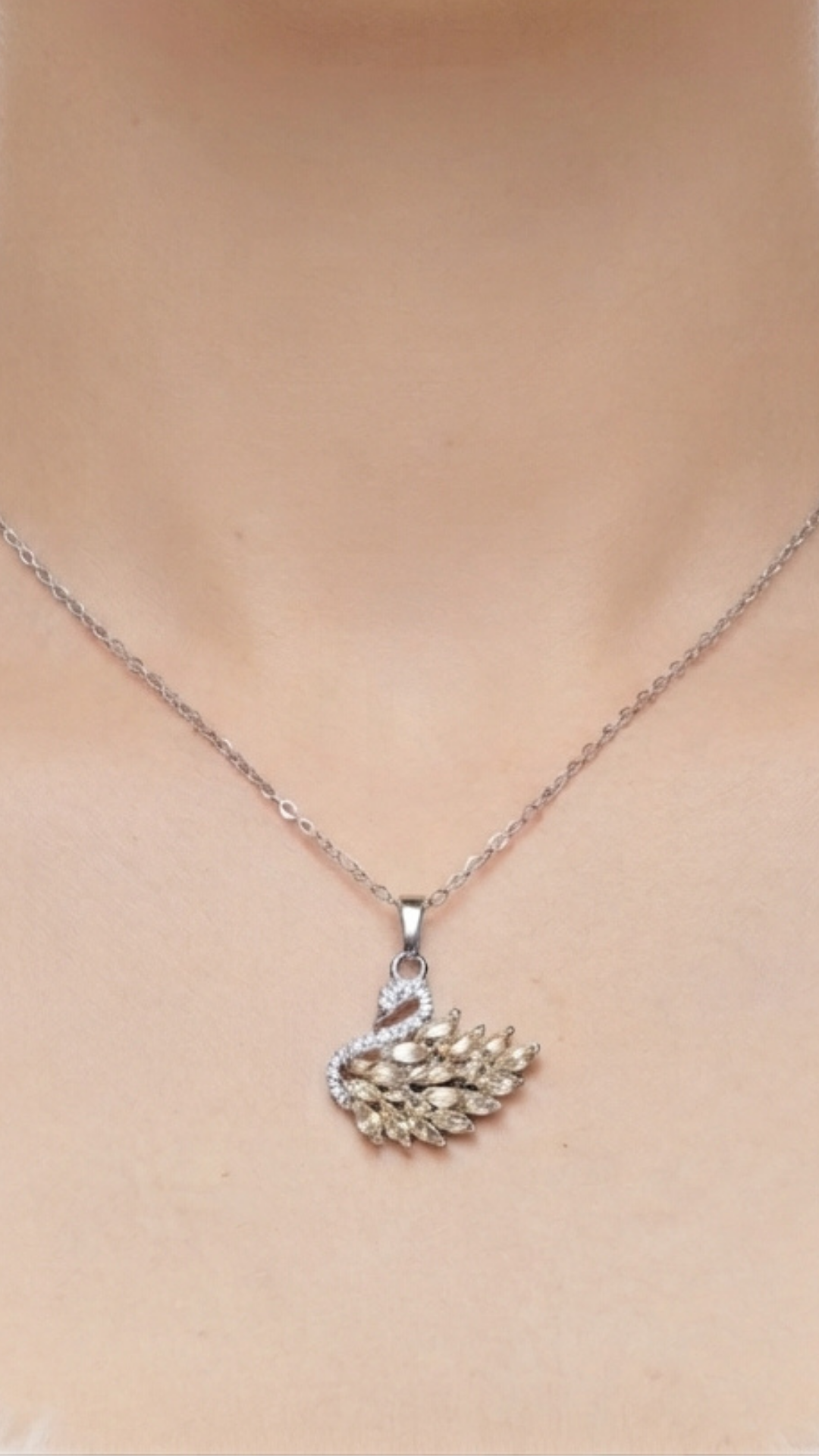Celestial Swan Pendant