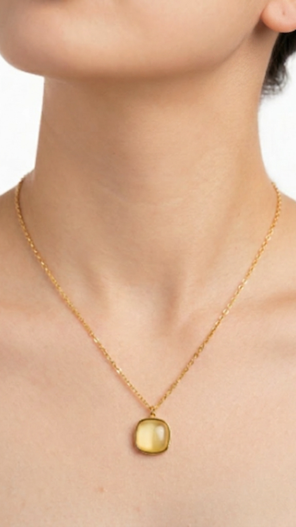Golden Frame Pendant