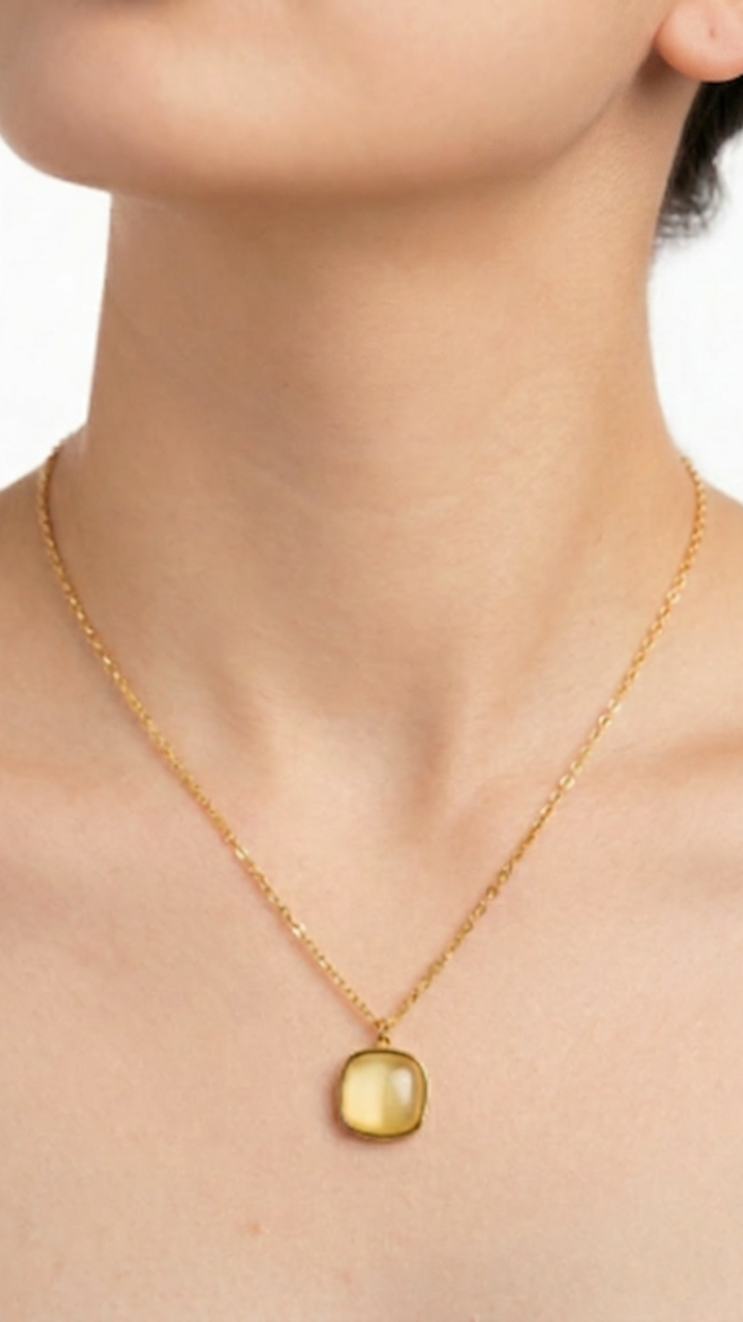 Golden Frame Pendant
