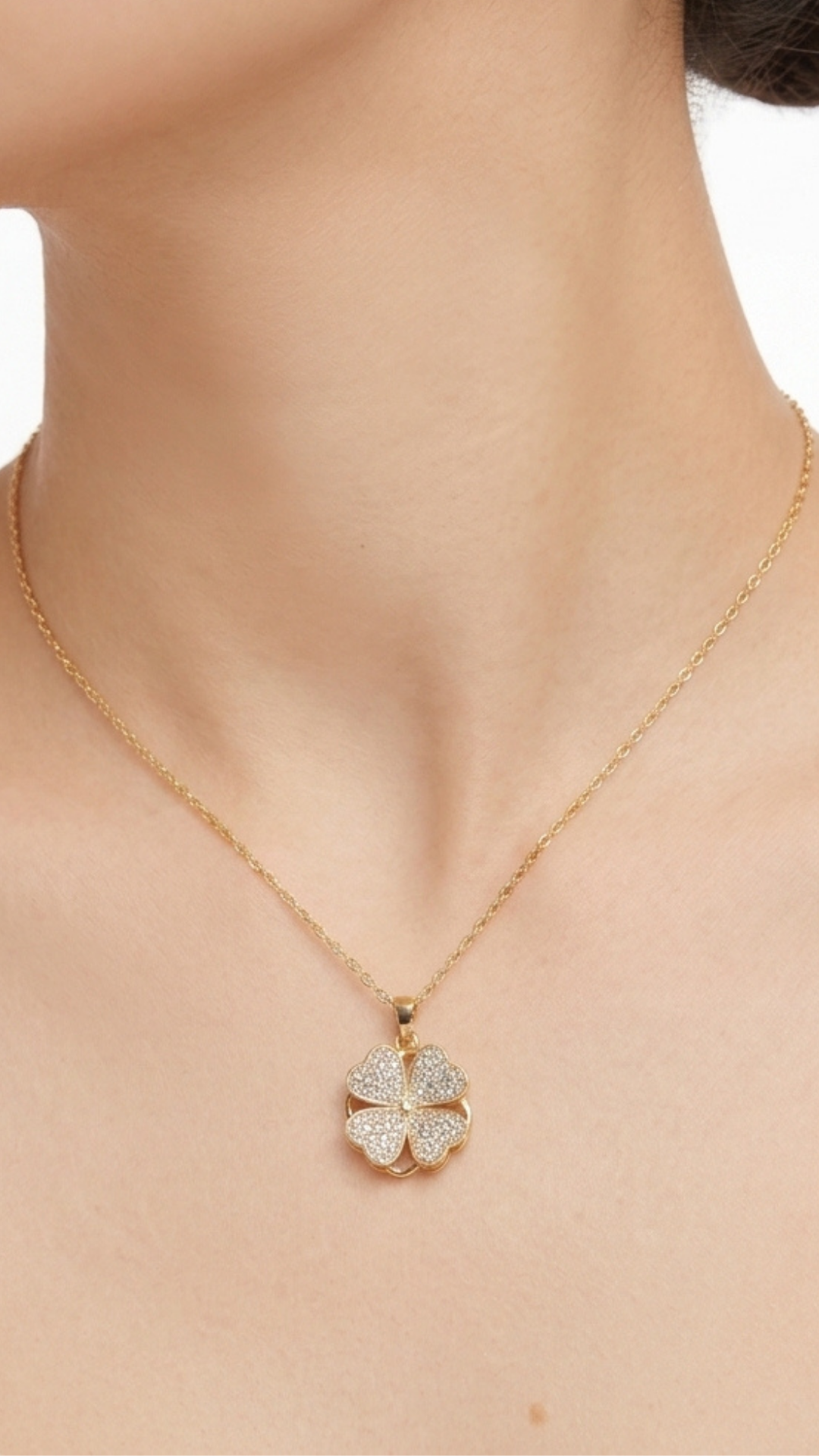 Clover Fidget Pendant