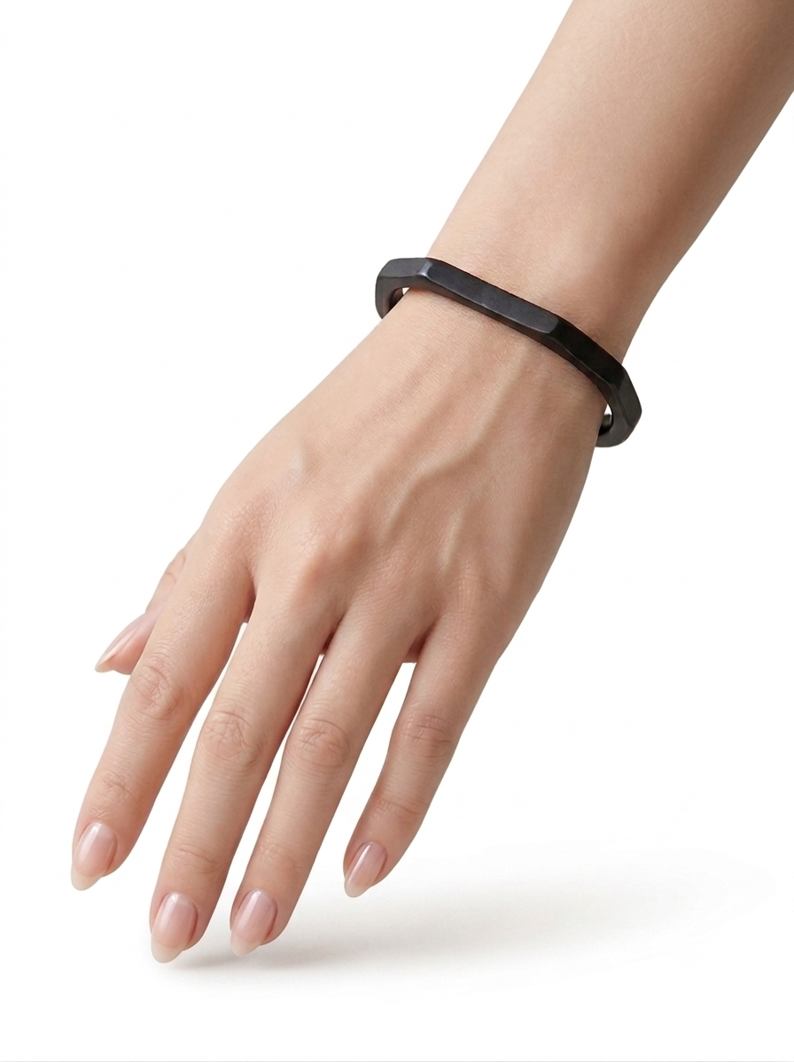 Obsidian Bar Cuff