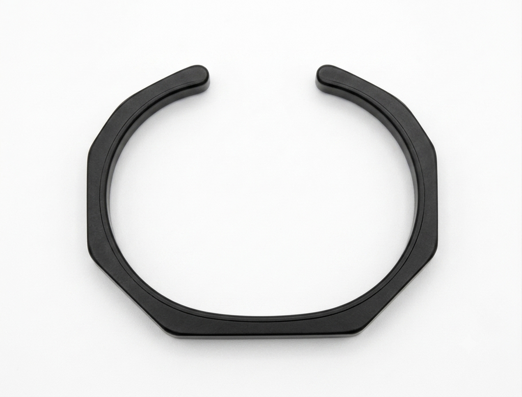 Obsidian Bar Cuff