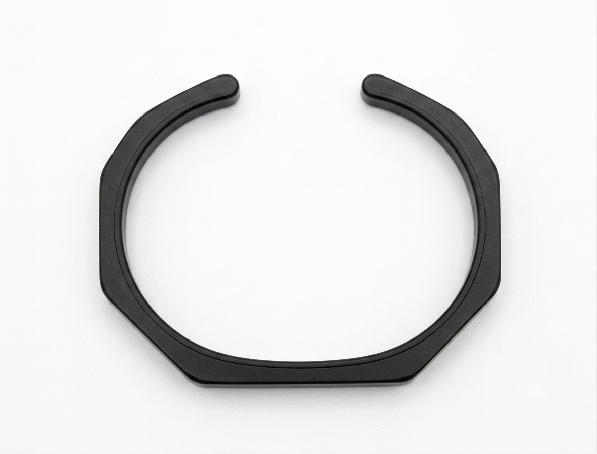 Obsidian Bar Cuff