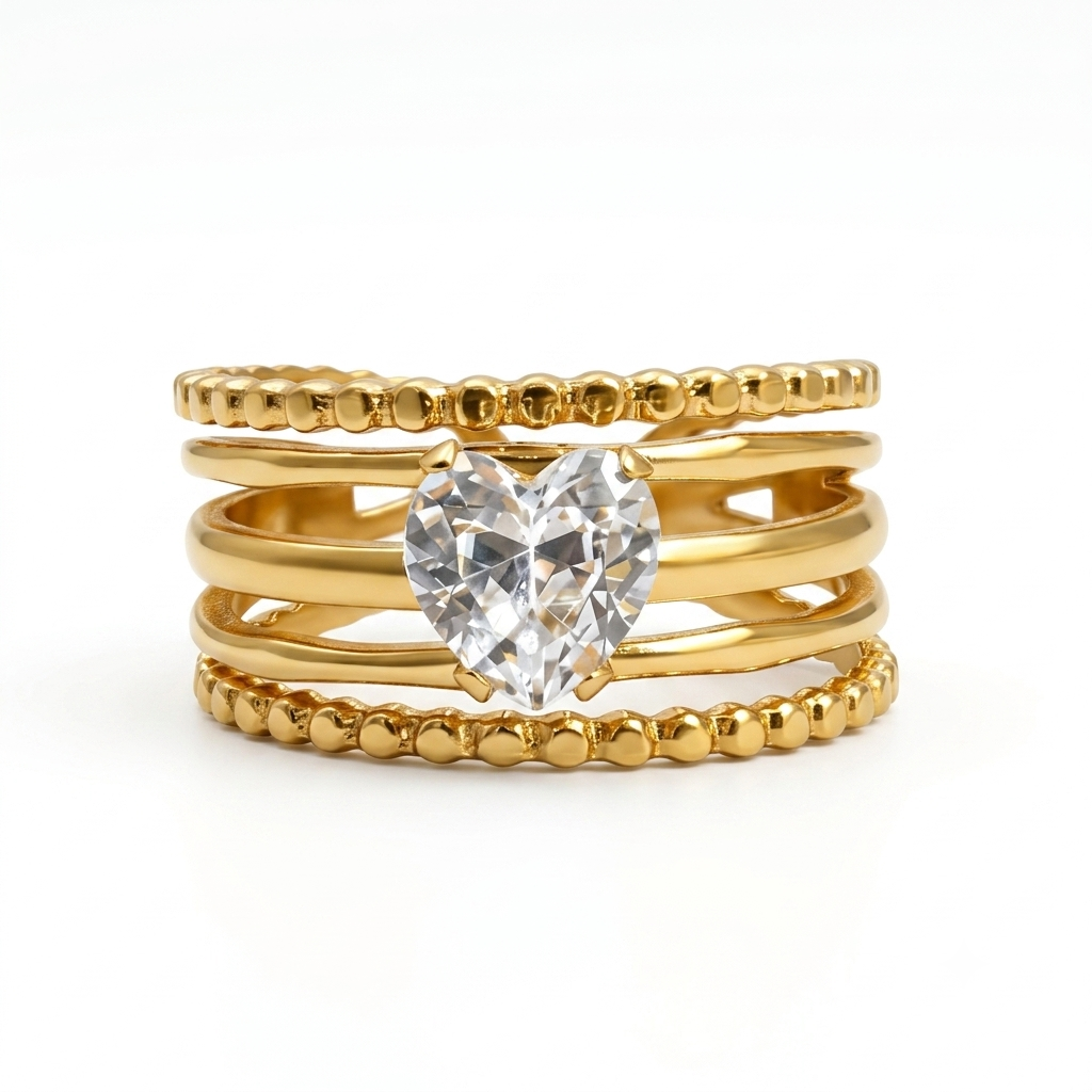 Stack Stone Ring