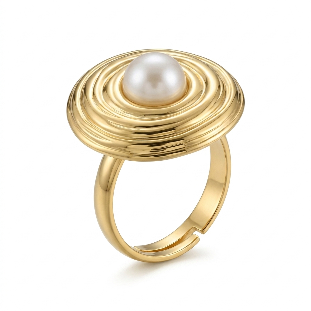 Pearl Halo ring