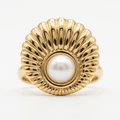 Shell Pearl Ring