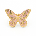 Rose Butterfly Ring