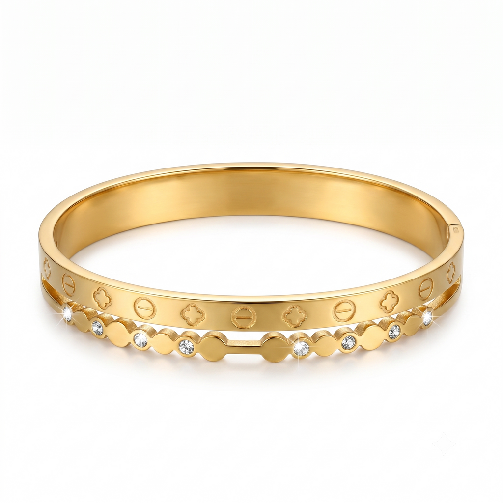 Celeste Crystal Cuff