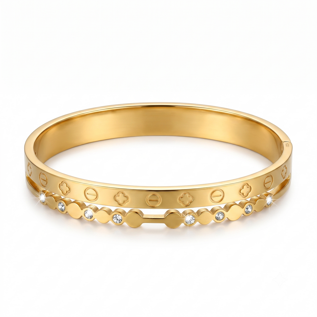 Celeste Crystal Cuff