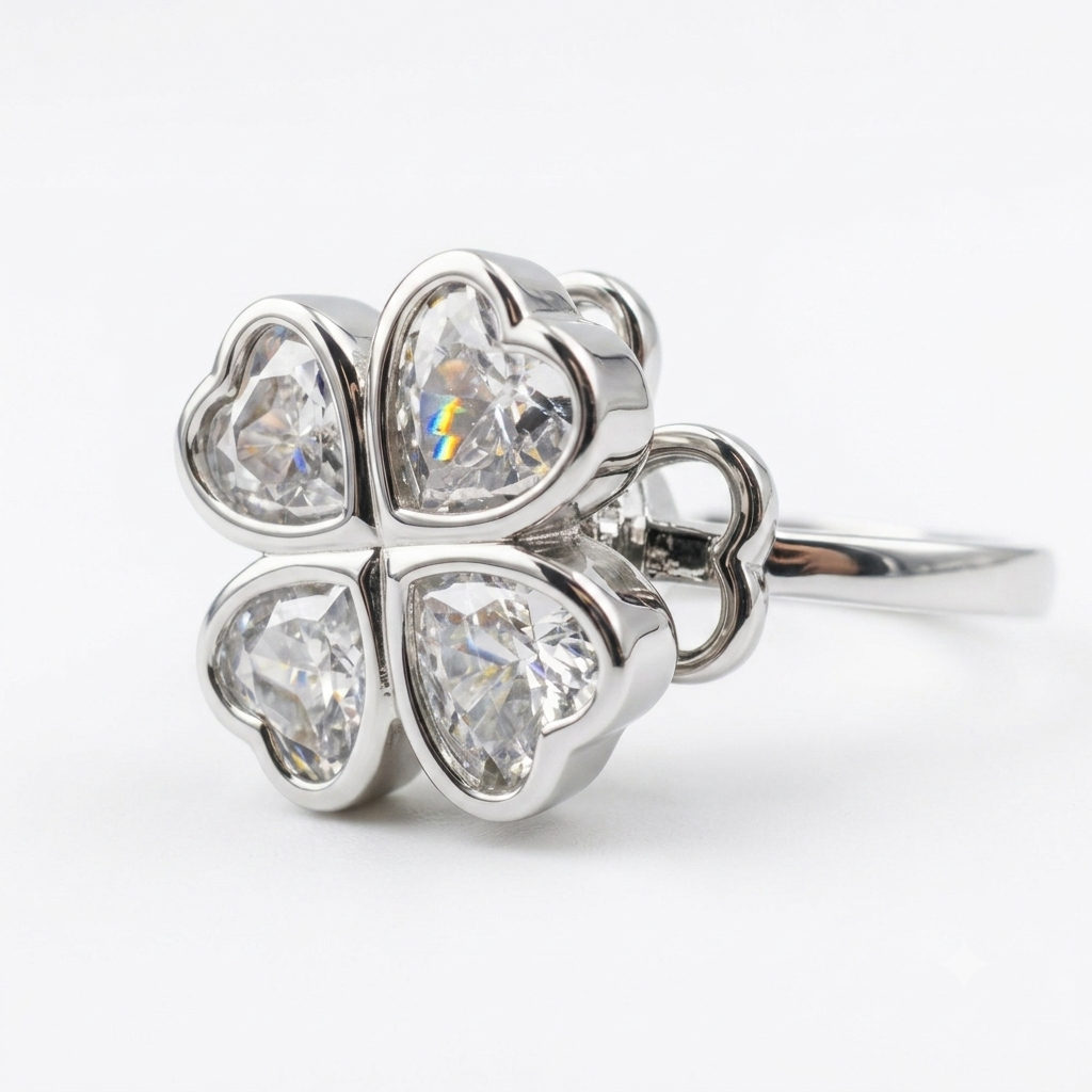 Clover Fidget Ring