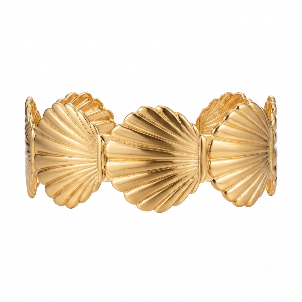 Aurelia Shell Cuff