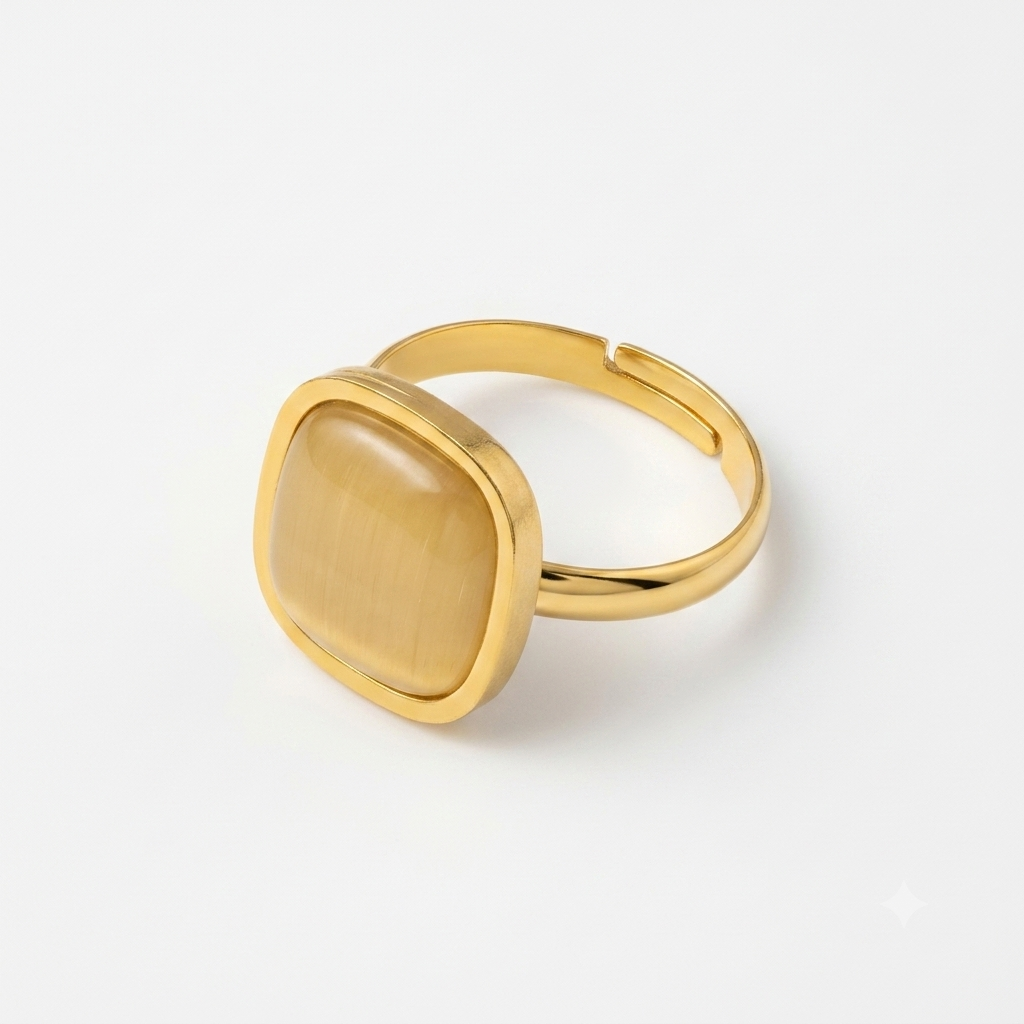Elara Square Ring