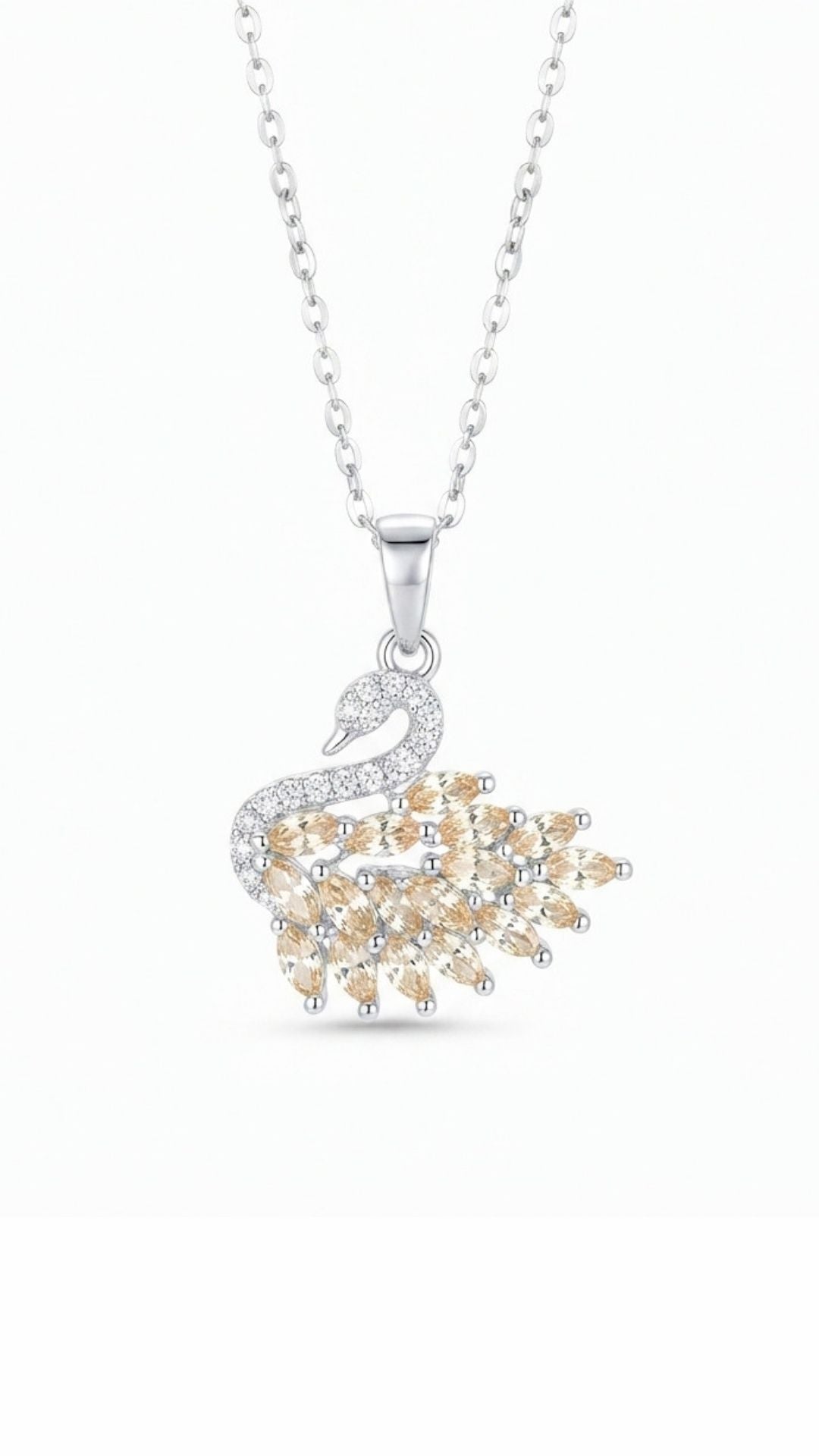 Celestial Swan Pendant