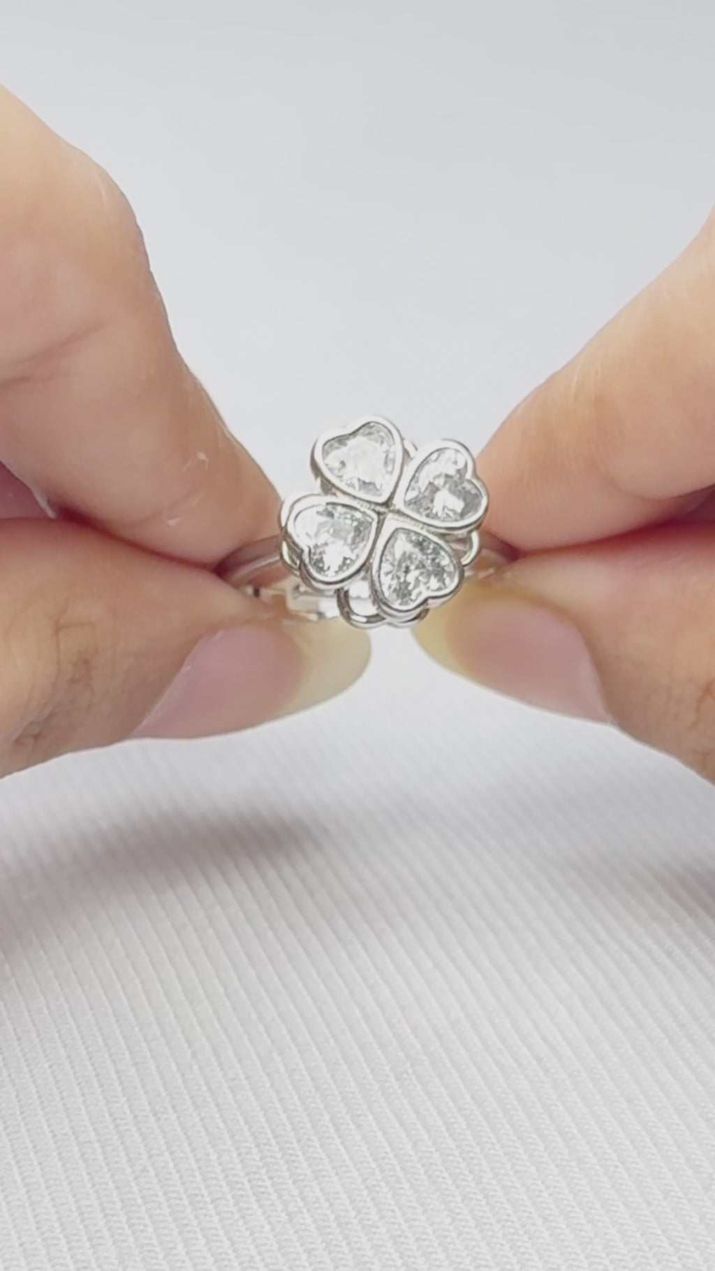 Clover Fidget Ring